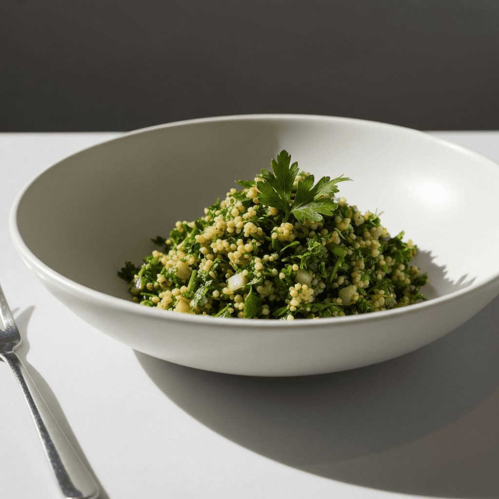 Lebanese Parsley and Bulgur Tabbouleh