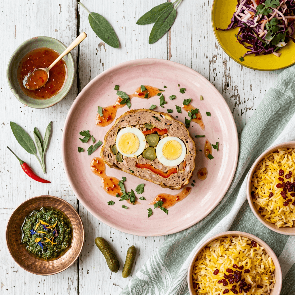 Embutido Filipino (Traditional Pork Meatloaf with Hard-Boiled Eggs)