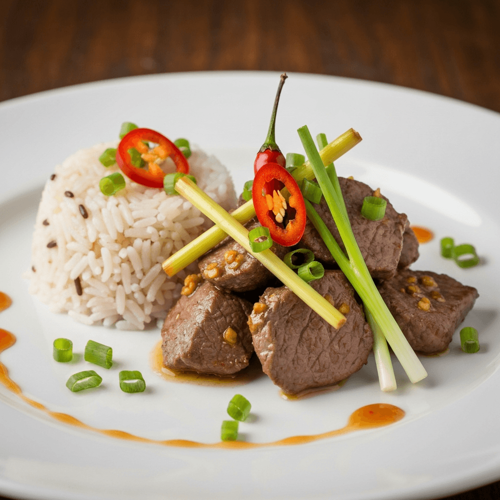 Thai Sautéed Venison with Lemongrass and Bird's Eye Chili